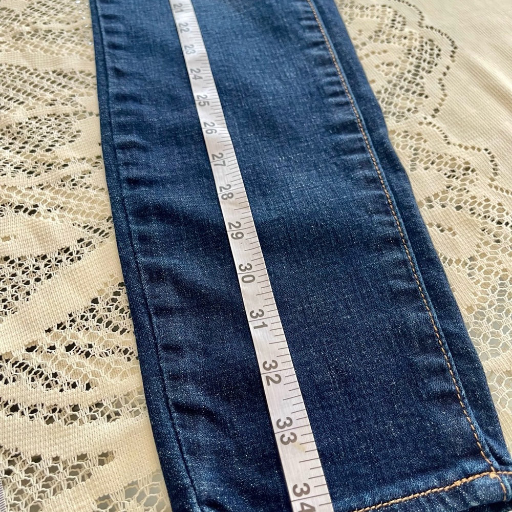 American Eagle Outfitters Blue Jeggings with Classic Denim Appeal - Picture 7 of 10